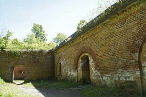 Gizycko, Poland - May 13th 2024 - Defensive walls at former Prussian Boyen Fortress photo