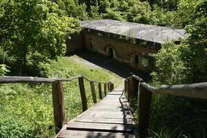 Gizycko, Poland - May 13th 2024 - Embankments at former Prussian Boyen Fortress photo