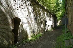 Gizycko, Poland - May 13th 2024 - Barrack building at former Prussian Boyen Fortress photo