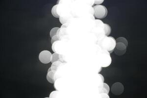 Sun reflecting in water - defocused photograph photo