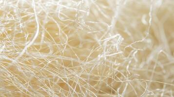 Macro shot of a section of layered fiberreinforced polymer showing the many thin fibers compressed and fused together to form a sy substance photo