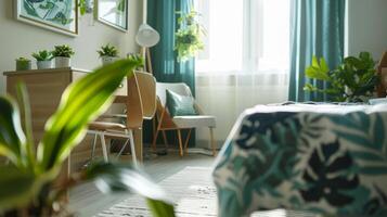 A cozy and comfortable residents room with personalized decor promoting a sense of familiarity and comfort for residents to maintain their cognitive function photo