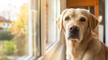 A petfriendly home security system with sensors and alarms specifically designed for furry family members photo