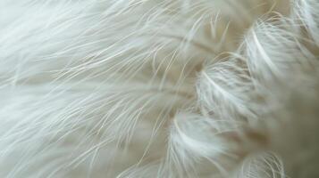 Delicate Downy Sweep a closeup view of a velvet petals soft furry texture resembling a delicate sweep of soft feathers photo