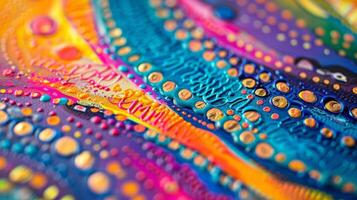A canvas filled with vibrant colors and patterns representing the diverse memories we hold photo