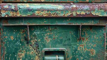 Upon closer inspection the texture of the bin seems to be a mix of dirt grease and fingerprints giving it a grimy and unhygienic look photo