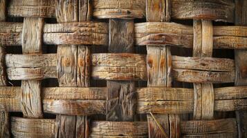 As I run my hand along the woven surface I notice the natural variations in color and tone giving the basket a rustic and organic feel photo