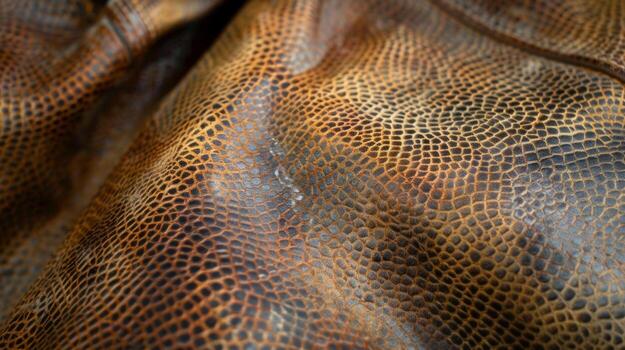 A unique pebbled leather with a slightly weathered and distressed appearance adding character and charm photo