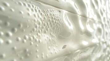 The smooth glossy texture of the tile is contrasted by a series of tiny raised dots adding a unique depth and dimension to the overall pattern photo