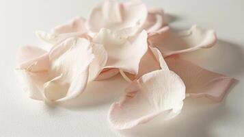 Tender and downy The petals surface appears soft and downy like a babys cheek with its silky texture evoking a sense of tenderness photo