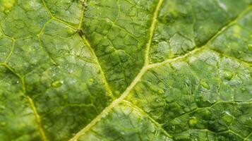 Underneath a thin layer of wax the rigid bumps of this leafs surface provide protection against harsh elements photo