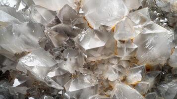 As if captured under a microscope the intricate details of this smooth quartz reveal an endless variety of shapes sizes and patterns each unique and mesmerizing photo