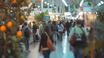 A sea of fuzzy booths and demonstrations caught the eye at the ecofair photo
