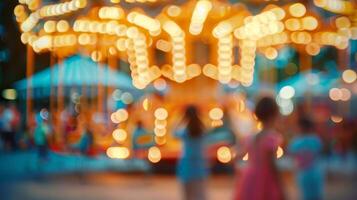 Childrens imagination on display in a whimsical blurred structure photo