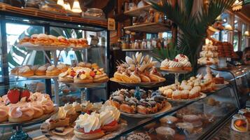 The perfect spot to escape to on a cold winter day a tropical pastry shop transporting you to a warm and sunny paradise with every bite photo