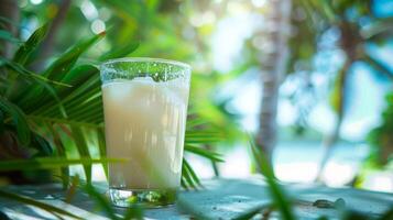 Take a sip and be transported to a faraway tropical paradise photo