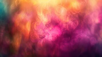 An enchanting sight of blurred colors merging in the distance creates a dreamy and surreal feel in this defocused background image. Ethereal and alluring it resembles the ethereal photo