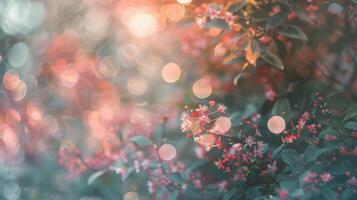 The defocused background showcases a mesmerizing medley of muted colors seamlessly intertwining to form a hazy and mystical atmosphere. With hints of ethereal shades the image transports photo