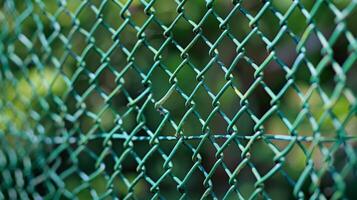 A plastic mesh fence with a small opening size keeps out unwanted wildlife while still providing a safe crossing for smaller creatures photo