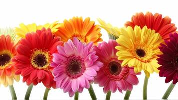 A vibrant flowering Gerbera Daisy also fighting toxins like formaldehyde and trichloroethylene in the air photo