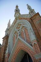 Vilnius, Lithuania - September 7th 2023 - Tomb on Rasos Cemetery photo