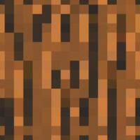 Pixel brown background symbolizing a tree vector