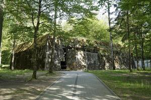Ketrzyn, Gierloz, Poland - May 11th 2024 - Communications bunker at Wolf's Liar photo