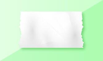 Torn paper style frame design background photo