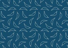 Chili pattern wallpaper. free space for text. background. Chili symbol. vector