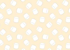 Marshmallow pattern wallpaper. background. marshmallow . vector