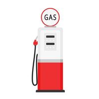 Gasoline pump . Gasoline pump on white background. vector