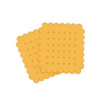 Cracker . Cracker on white background. vector