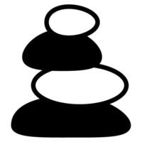 Stone Pebble icon for web, app, infographic etc vector