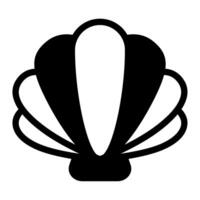 Shell Seashell Icon for web, app, infographic etc vector