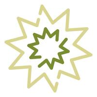 Star Stardust Icon for web, app, infographic etc vector
