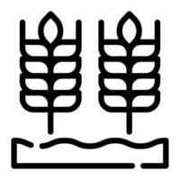 Grain Field icon for web, app, infographic etc vector
