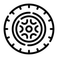 Tractor Tire icon for web, app, infographic etc vector