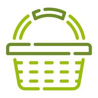 Harvest Basket icon for web, app, infographic etc vector