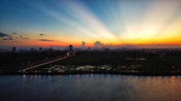 Sunsets and landscapes in and around central Vietnam photo