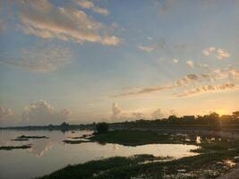 Sunsets and landscapes in and around central Vietnam photo