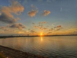 Sunsets and landscapes in and around central Vietnam photo