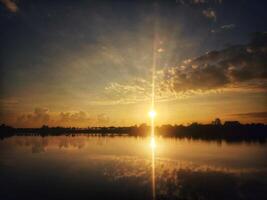 Sunsets and landscapes in and around central Vietnam photo