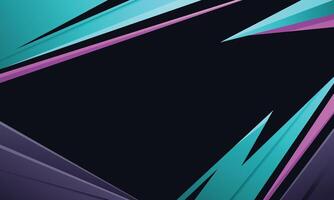 Abstract geometric modern gradient banner template vector