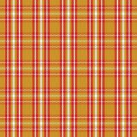 Plaid pattern texture for fabric vector