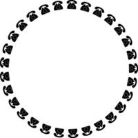 phone texture frame circle, pattern, for backgrounds, designers vector