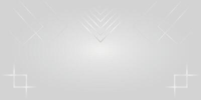 White Abstract background, White with gray and silver colors Geometric Abstract background design. vector