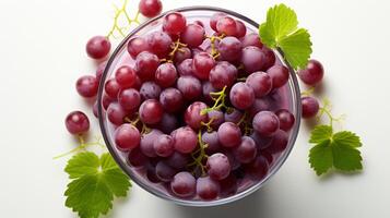 Grape purple tropical smoothie juice fresh fruity dessert shake photo