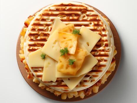 queso pastel Pastelería dulce comida para fiesta hora foto