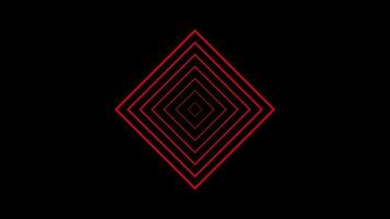 Radio waves rectangle shape animation. Looped animation. Radio wave effect. video