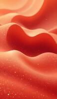 3D wave curve abstract background with lights and bokeh, wallpaper photo